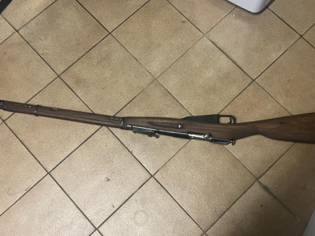 Vendo espectacular mosin nagant, estado increíble, agrupación acojonante, una pasada de fusil 700€ está 01