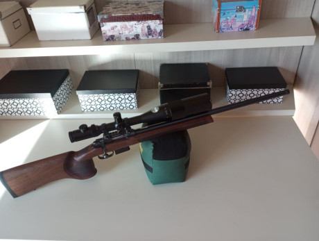 Buenos días, vendo mi CZ 527 MTR en 222 rem.

Lo compré nuevo en 2021, ha tenido poco uso y está prácticamente 00