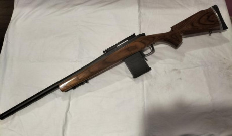 Vendido rifle REMINGTON 700, CALIBRE 308. Rosca cañon homologada, cargador MDT extraible de 10 cartuchos. 00