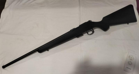Vendo rifle CZ 455 , calibre 17 HR. 
Impecable! 30 disparos realizados.
 Con rosca homologada. Disparador 01