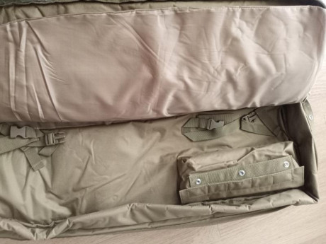 Vendo Funda bolsa de arrastre rifle conocida como Drag Bag, es del fabricante VISM, una línea de NcStar 31