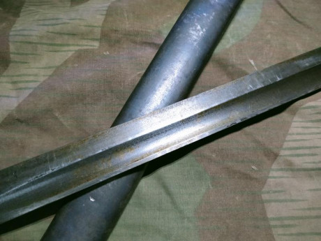 Hola, pongo a la venta , una bayoneta Checa del fusil Mauser Vz24 usada en la guerra civil Española, esta 100