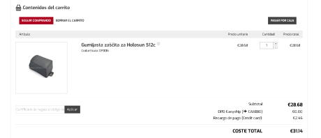 Se vende funda de silicona para visor Holosun 512c Made in USA .

30€
 
Se puede enviar sin problema. 100