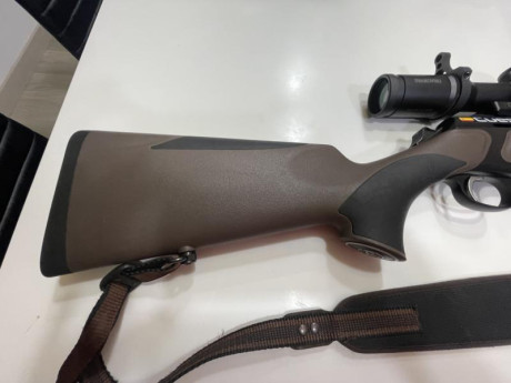 Vendo el rifle que mejor resultado me ha dado en batidas.
No se encalla y siempre va bien, no le afecta 22