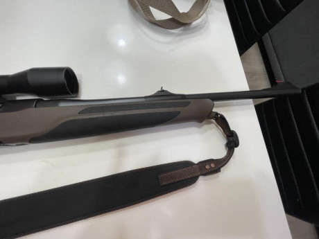 Vendo el rifle que mejor resultado me ha dado en batidas.
No se encalla y siempre va bien, no le afecta 20