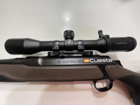 Vendo el rifle que mejor resultado me ha dado en batidas.
No se encalla y siempre va bien, no le afecta 32