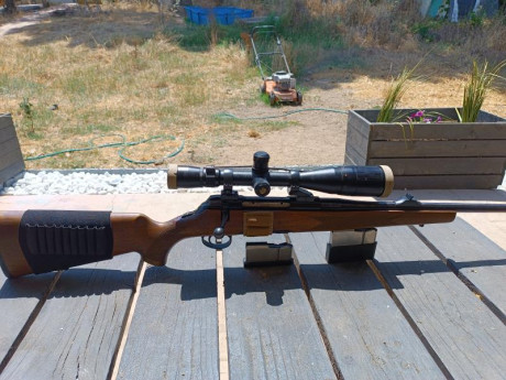 En venta titán 6 por no darle uso
Con visor y anillas
Dos cargadores
999€ 02