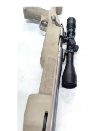 Se vende Remington 700 inox
Con todo lo que se ve en las fotos
Precio 1450€ 01