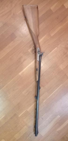 Se vende rifle expréss Kodiak de Pedersoli de avancarga.
Calibre 50.
Paso de cañón de 1/24.
Balea bastante 02