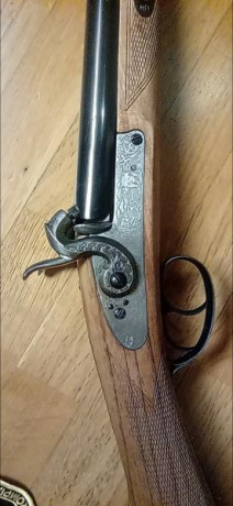 Se vende rifle expréss Kodiak de Pedersoli de avancarga.
Calibre 50.
Paso de cañón de 1/24.
Balea bastante 12