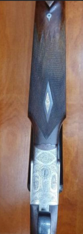 Vendo Escopeta Paralela Union Armera GRULLA mod. 21Special Gama Alta, Calibre 12, Cañon de 71 con 3* y 00