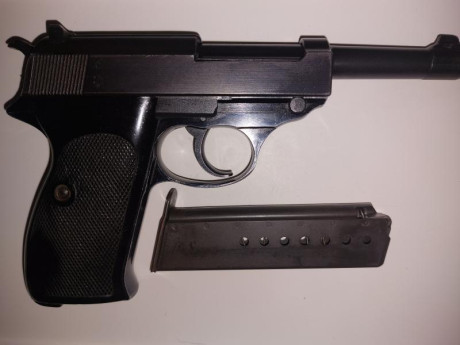 Hola, cambio P-38 fabricada por Manhourin y rifle Remington 750 cal. 3006 por pistola PCP .
si interesara 00