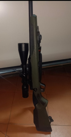 Un compañero vende un rifle rectilineo Savage modelo Impulse en calibre 300 Winchester magnum prácticamente 01