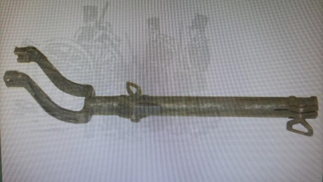 Buenas, busco este goniómetro,el brazo antiaéreo y el  vástago del muelle recuperador.
Gracias. 01