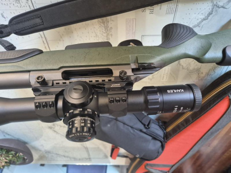 Vendo estos 2 rifles por falta de uso
Tikka supervarmint green
Calibre 6.5 creedmore
Freno boca MDT
Único 01