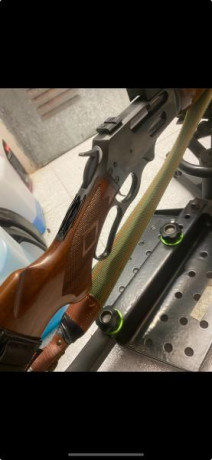 Se pone a la venta rifle Marlin de palanca cal 444 modelo SS micro Groove en perfecto estado de conservación 01