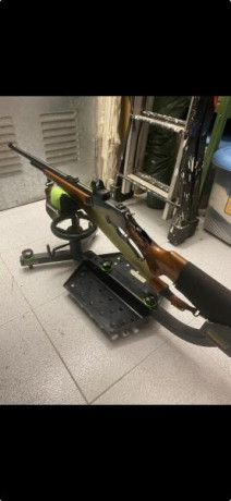 Se pone a la venta rifle Marlin de palanca cal 444 modelo SS micro Groove en perfecto estado de conservación 00