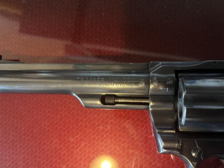 Vendo revólver Colt Trooper MK lll en perfecto estado, calibre 357 magnum, una maravilla de revólver y 00
