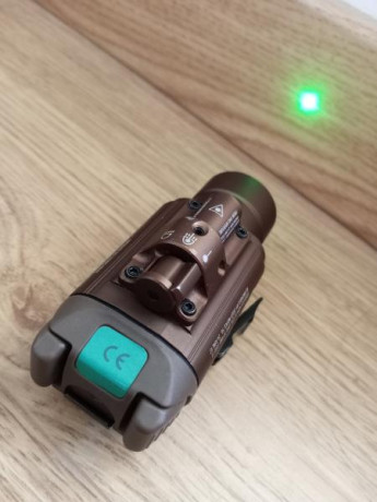 Vendo Olight Baldr PRO

1350 lúmenes y 260 metros de distancia del haz
Láser verde de 5 mW seguro y fácil 10