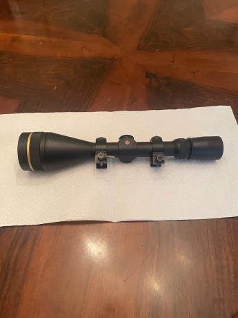 Visor Leupold 4,5-14x50 con corrector de paralje,incluye anillas Warner desmontables.
Precio 550€ mas 00