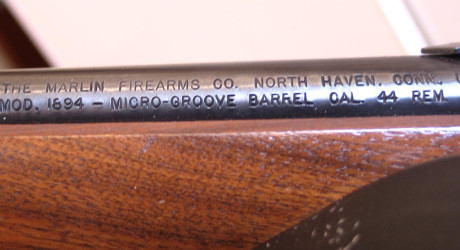 44 Remington mágnum, Microgroove, con raíl Picatinni y cantonera Cervelatti, impecable, poco uso, mejor 00