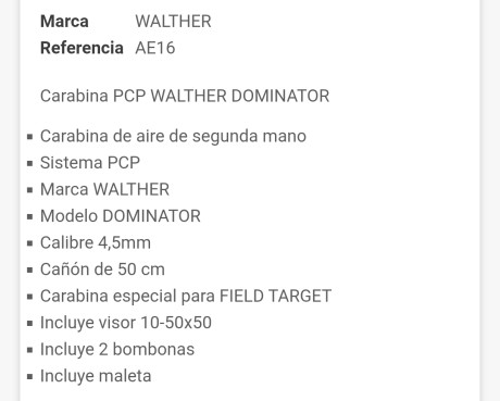 Se vende muy completa y precisa
1550€ 02