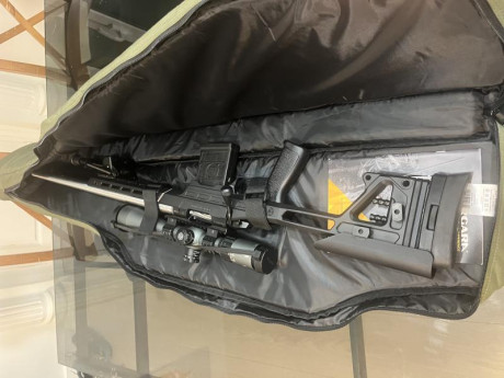 Por motivos de salud, vendo mi fusil recién comprado. Es un Rifle Bergara NUEVO calibre 6,5 creedmoor 02