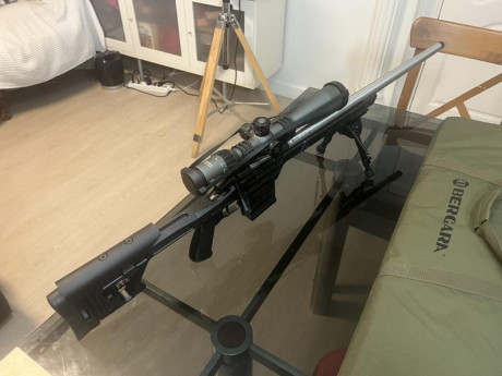 Por motivos de salud, vendo mi fusil recién comprado. Es un Rifle Bergara NUEVO calibre 6,5 creedmoor 00