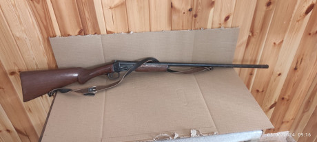 Se vende escopeta de cartuchos, un cañon marca Norica calibre 28 . 200 euros. El arma está en la IA del 00