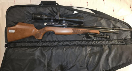 Vendo carabina AIR ARMS S400 CLASSIC calibre 4.5 16J
INCLUYE:
VISOR HAWKE AIRMAX 8-32x50
Bolsa de transporte
Incluye 00