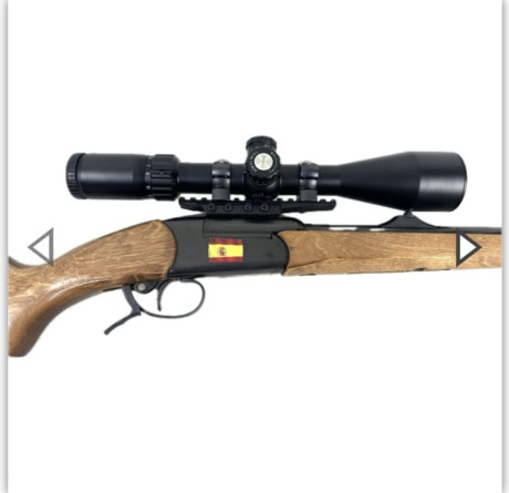 Rifle monotiro Baikal:

- Calibre 30/06.
-  Visor Valliant 4-16x50.
- Muy buen estado.
- Se encuentra 00