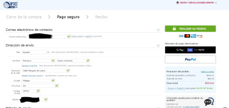 Hola buenas tardes, tengo entendido que tiendas de accesorios de armas en EEUU como OpticsPalnet no envían 70