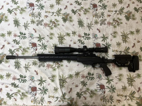 Vendo mi rifle tikka tac a1 en .308, tiene 60 tiros exactamente, os podéis imaginar su estado. Os cuelgo 00