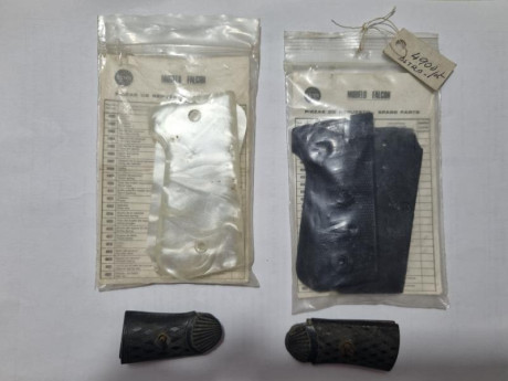 Vendo un juego de cachas nuevas de Astra Falcon a 15 euros la negra ,las demas vendidas, portes aparte. 00