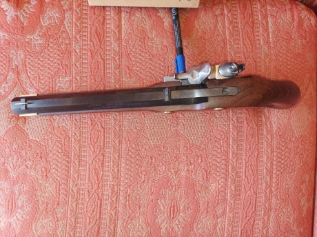 El arma está vendida.
Buenas a todos.
Vendo pistola Kentucky de chispa de Ardesa.
Comprada nueva, único 12