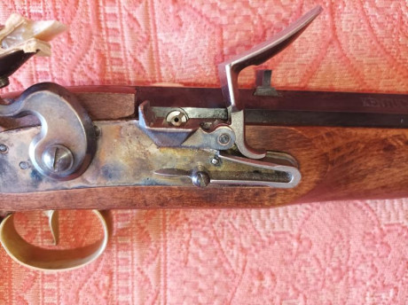 El arma está vendida.
Buenas a todos.
Vendo pistola Kentucky de chispa de Ardesa.
Comprada nueva, único 01