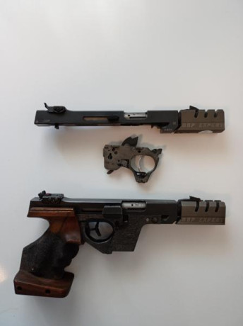 Vendo mi Walther GSP Expert con cañón del 22Lr y 32wc.
La tengo desde el 2014 creo recordar, usada y tratada 21