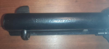 PONGO A LA VENTA ESTE MAGNIFICO REVOLVER SIMPLE ACTION CALIBRE 22 LR, DE 19 TIROS

Revólver CGIAPPAS FIREARMS 01