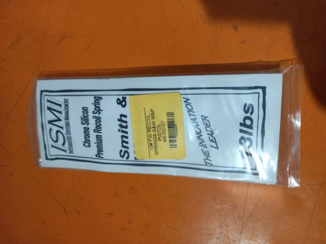 Por no tener ya el arma. Vendo muelle e chapa plana 13lbs ideal municion recargada para mp9, mp9 pro o 01