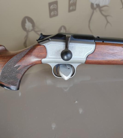Rifle Blaser R93 de madera en calibre 30.06 en muy buen estado con soporte para bipode apartan. 2550e.

Posibilidad 01