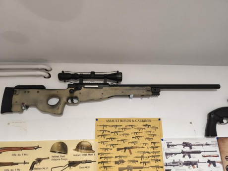 Se vende rifle de francotirador de airsoft
Solo usado en casa
Zona Barcelona Gerona precio 100€ 00