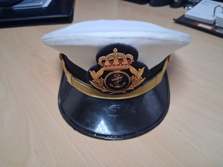 vendo gorra de la armada de oficial, 50€ 00