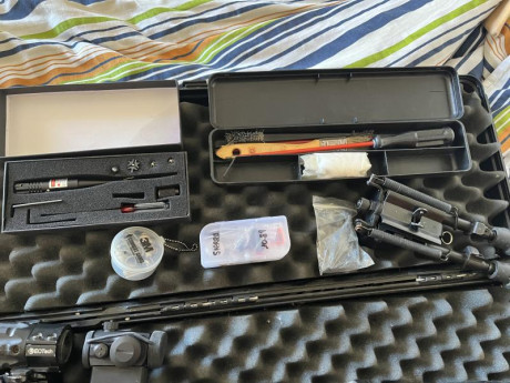 Hola vendo carabina Smith wesson mp15 cal 22 con muchos extras 3 cargadores, culata,guardamanos,pasadores 00