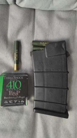 Hola busco cargadores de SAIGA .410 , a ser posible de 10 tiros para mi saiga 410. Es exactamente igual 161