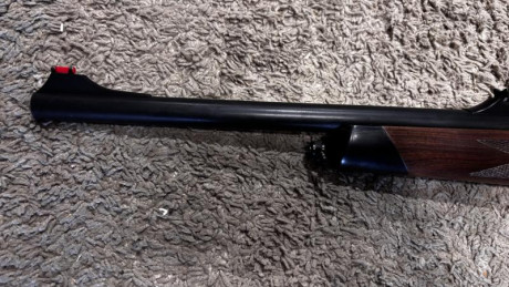 Vendo este rifle miras abiertas para tiro en batida, dos cargadores, base para anillas y anillas porta 00