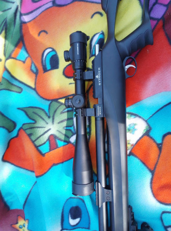 Un amigo vende:

PCP Snowpeak M25 5.5 con visor de X40 aumentos y bípode, sin fugas de aire 

Precio 340 11