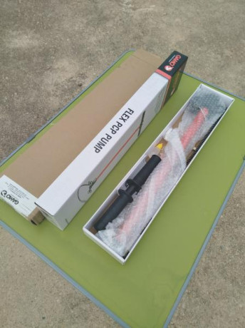 Se vende bomba manual para PCP de la marca Gamo está sin estrenar 
Precio 60 euros
655631490 01