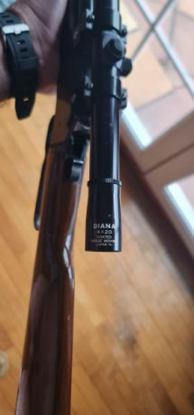 Se vende Carabina MIROKU calibre 22 Mod.07 con mira telescópica Diana 4х20 Coated Imagen Moving Japan 00