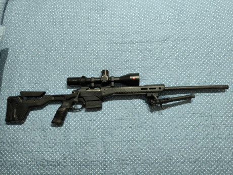 Vendo o cambio el siguiente equipo 
Bergara premier elevate en 6.5creed
Visor leica prs 5-30x56 (torretas 02