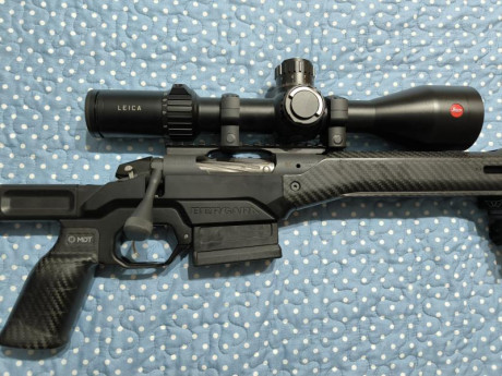 Vendo o cambio el siguiente equipo 
Bergara premier elevate en 6.5creed
Visor leica prs 5-30x56 (torretas 01
